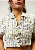 Ruched Trucker Shirt (1 of 1)
