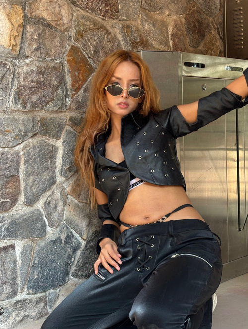 Biker Baddie Top
